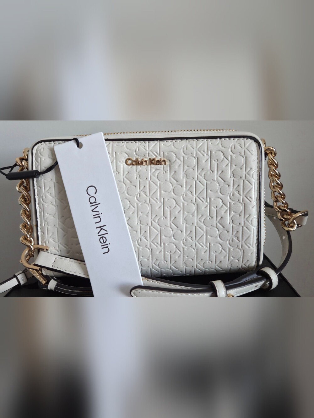 Calvin Klein Marybelle Saffiano Crossbody